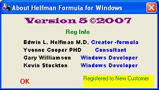 The Helfman Formula